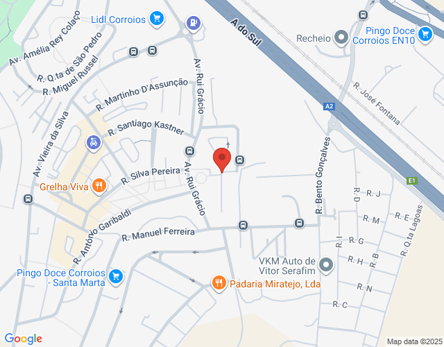 Mapa de localização