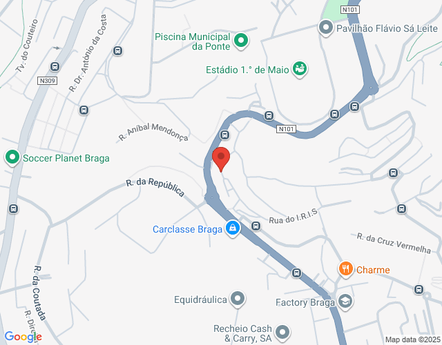 Mapa de localização