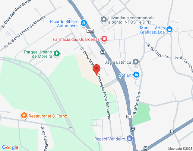 Mapa de localização