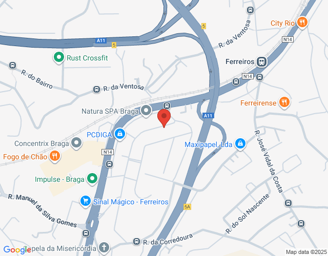 Mapa de localização