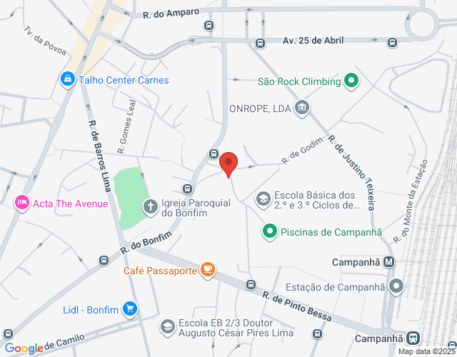 Mapa de localização