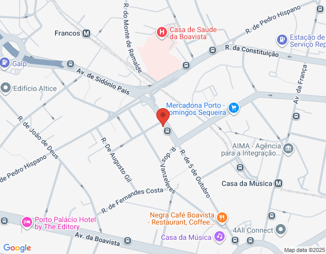 Mapa de localização