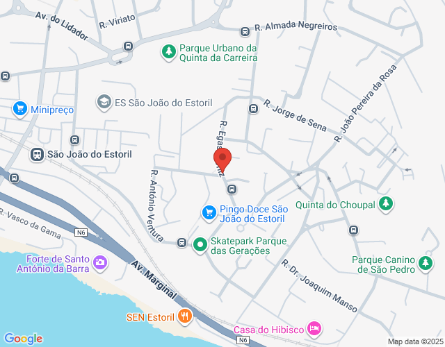 Mapa de localização