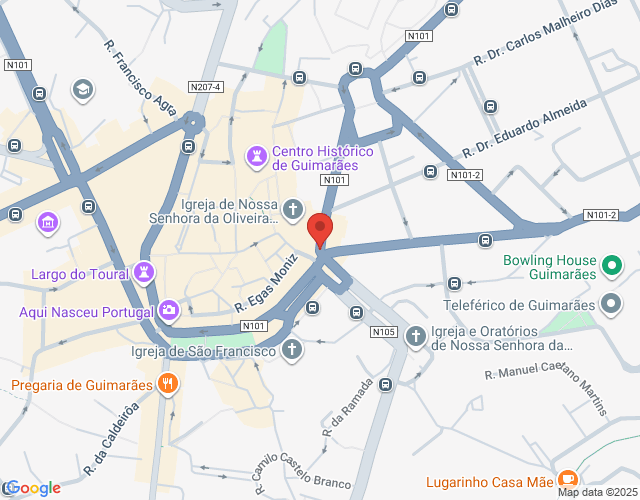 Mapa de localização