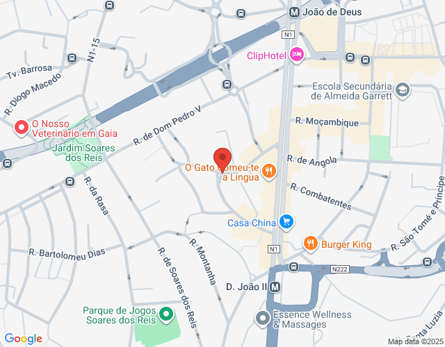 Mapa de localização