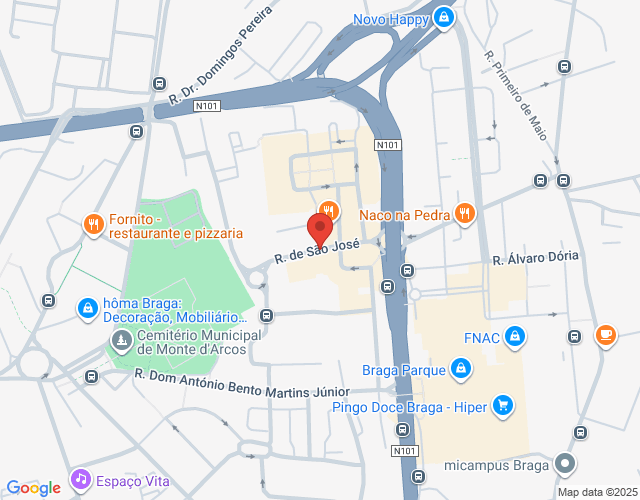 Mapa de localização