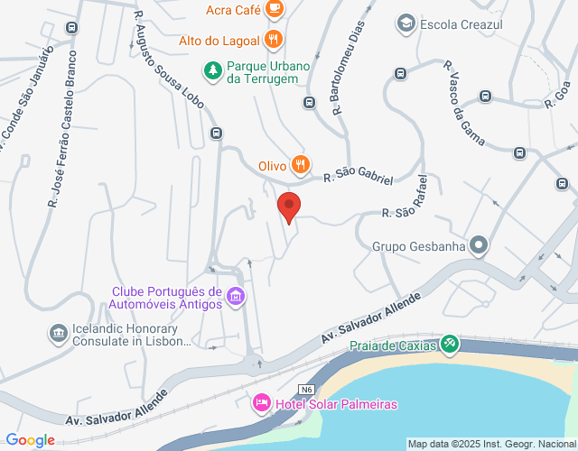 Mapa de localização