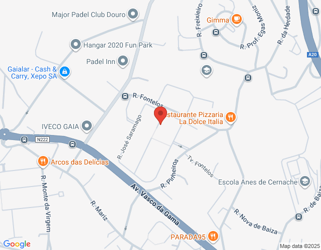 Mapa de localização