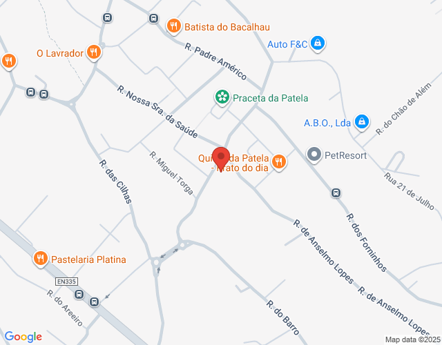 Mapa de localização