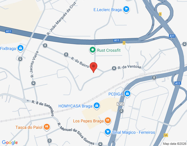 Mapa de localização