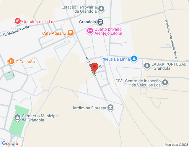 Mapa de localização