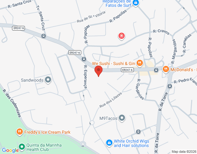 Mapa de localização