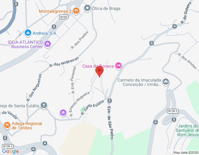 Mapa de localização