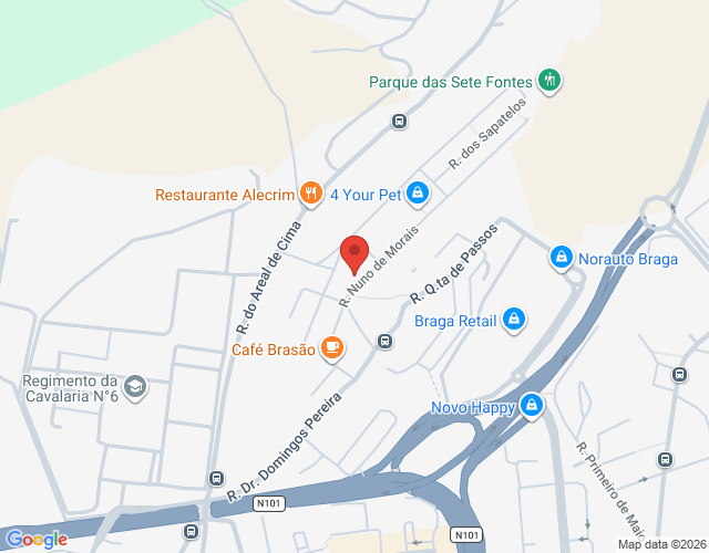 Mapa de localização