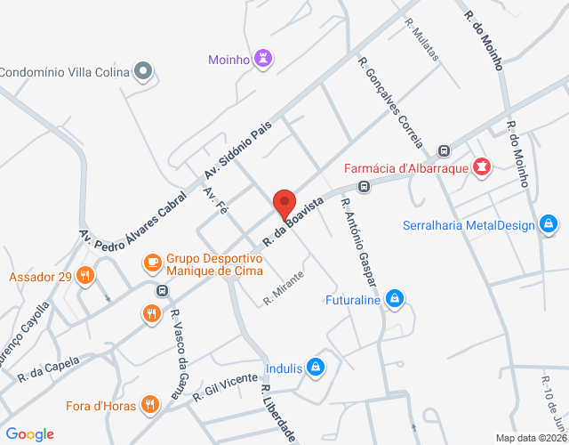 Mapa de localização