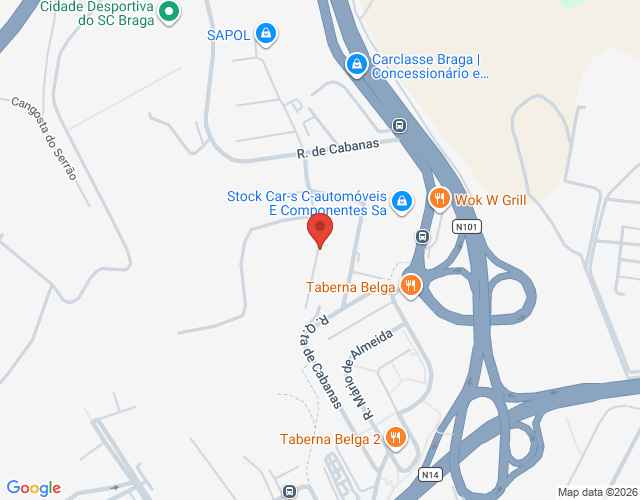 Mapa de localização