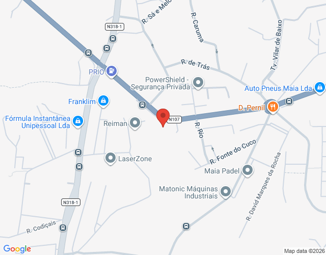 Mapa de localização