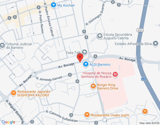 Mapa de localização