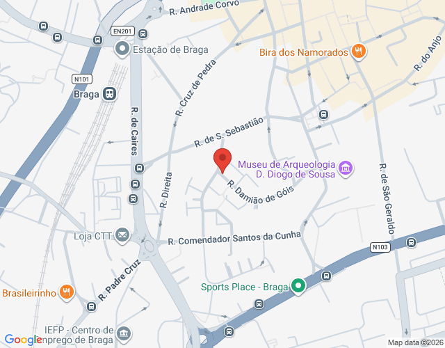 Mapa de localização