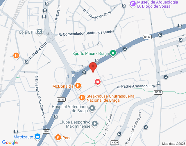 Mapa de localização