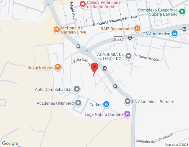 Mapa de localização