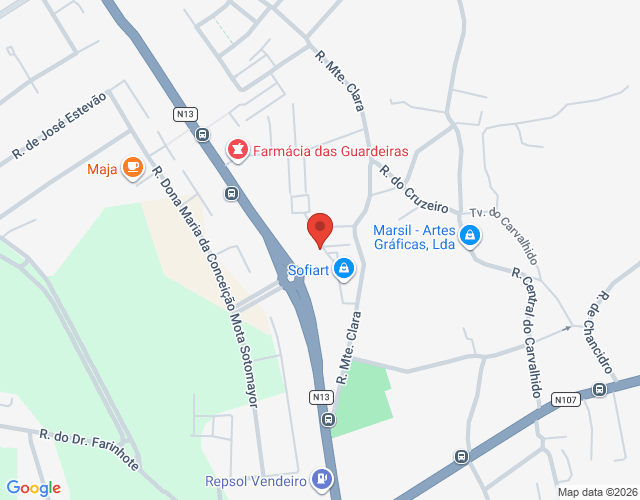 Mapa de localização