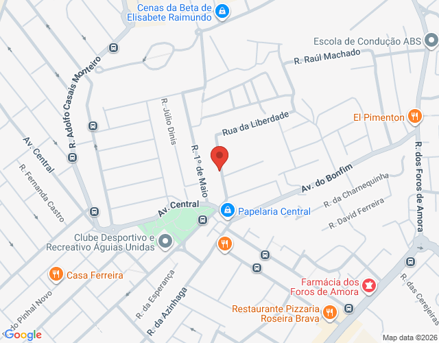 Mapa de localização