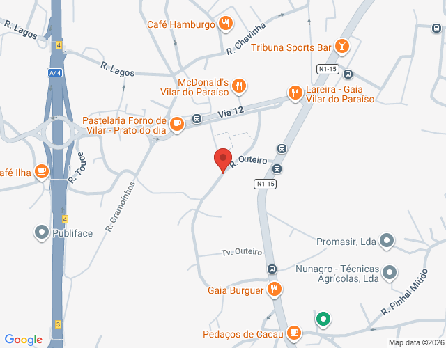 Mapa de localização