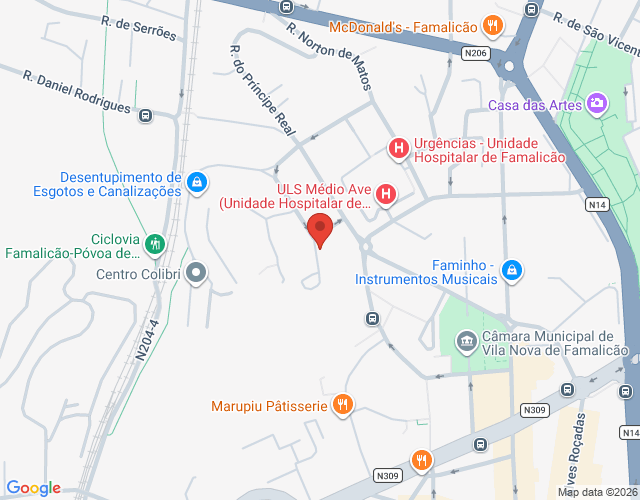Mapa de localização