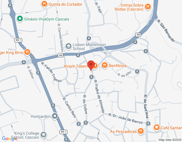 Mapa de localização