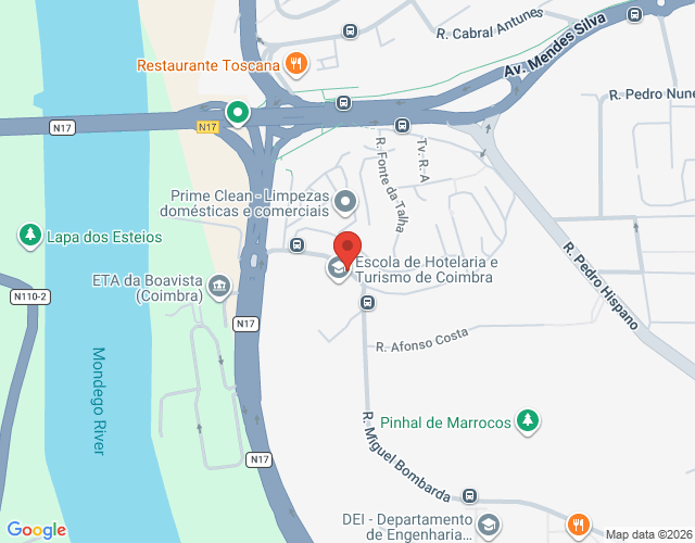 Mapa de localização