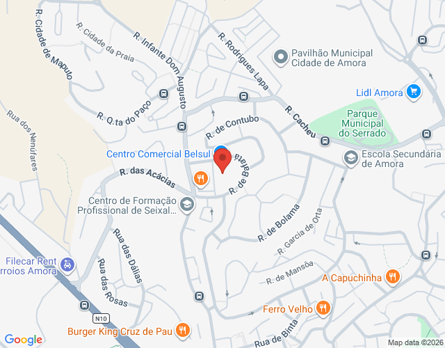 Mapa de localização