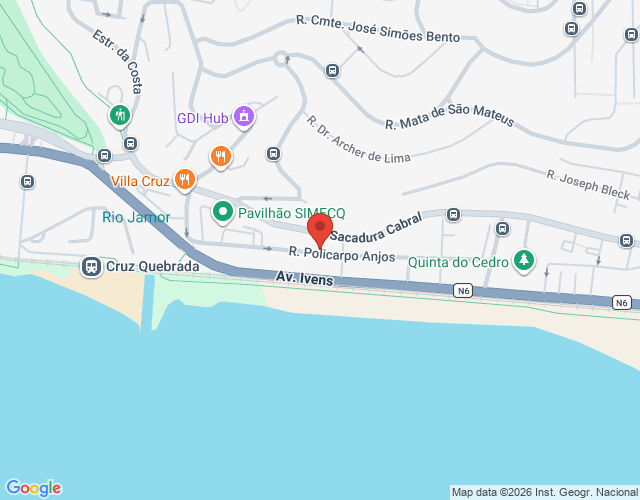 Mapa de localização