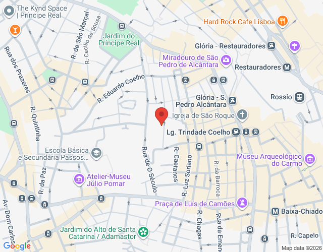 Mapa de localização