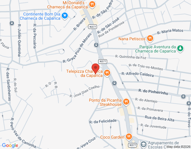 Mapa de localização