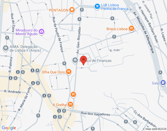 Mapa de localização