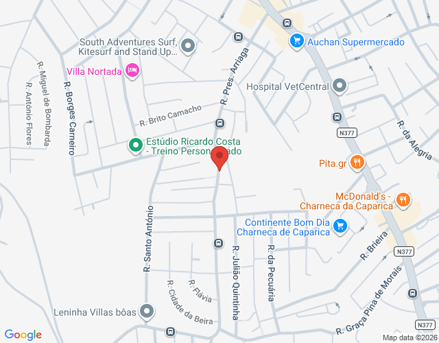 Mapa de localização