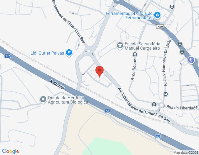 Mapa de localização