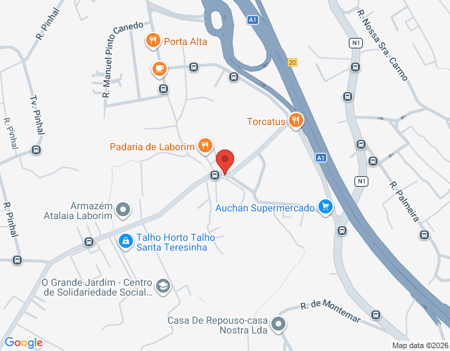 Mapa de localização