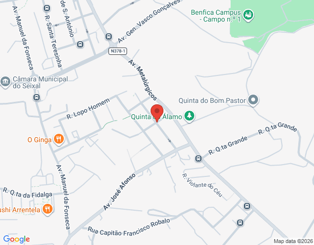 Mapa de localização