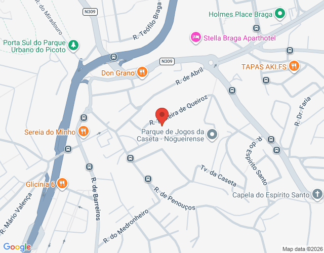 Mapa de localização