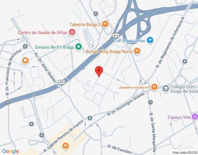 Mapa de localização
