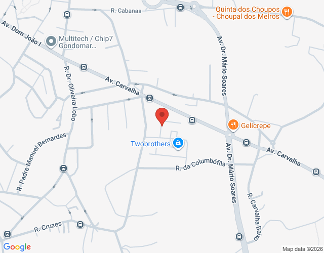 Mapa de localização