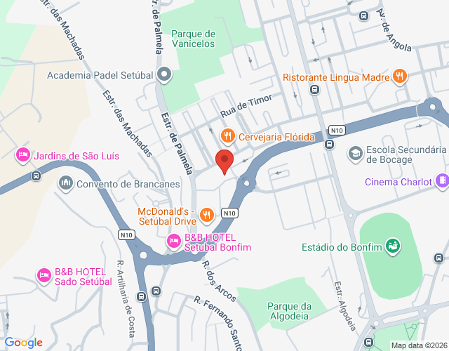 Mapa de localização