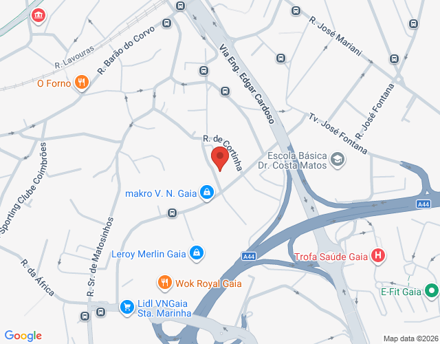 Mapa de localização