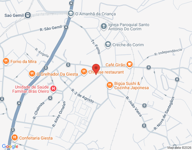 Mapa de localização