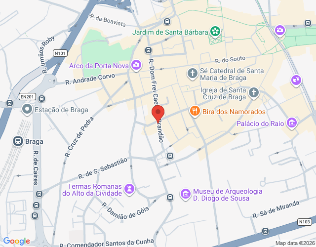 Mapa de localização