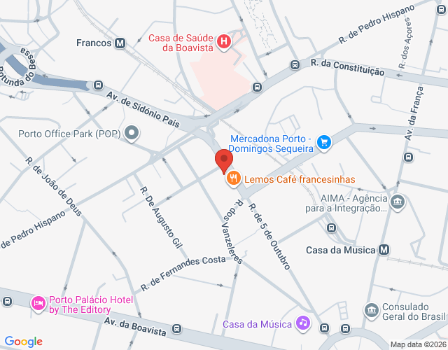 Mapa de localização