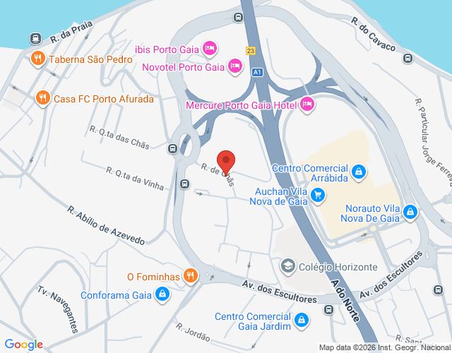 Mapa de localização
