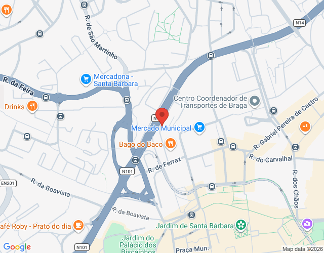 Mapa de localização